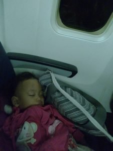 Salfa Tidur Nyenyak di Pesawat