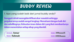 Jurnal Buddy Review Bunda Saliha
